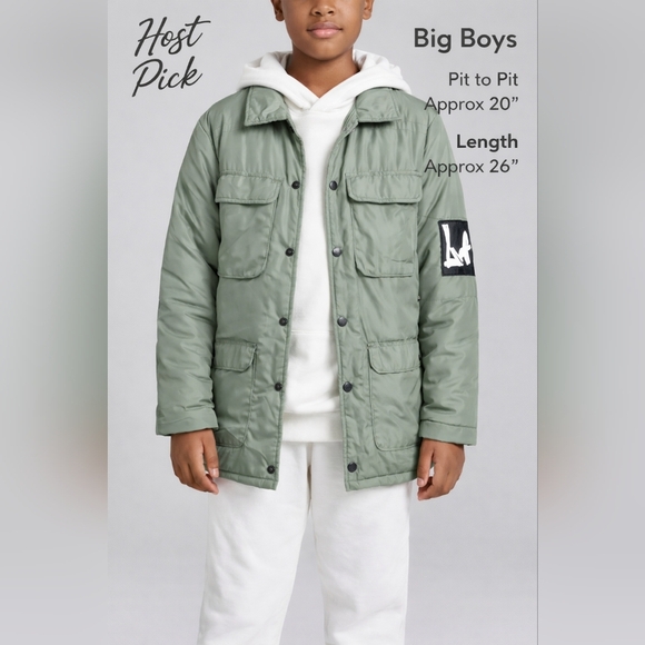 Epic Threads Other - Epic Threads Big Boys Blaise Field Jacket – XL – NWT – Hillside Green